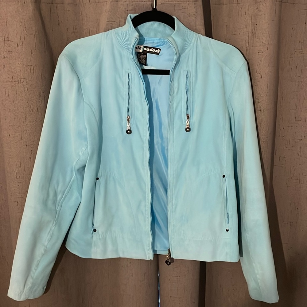 Vintage Silk Bomber Jacket